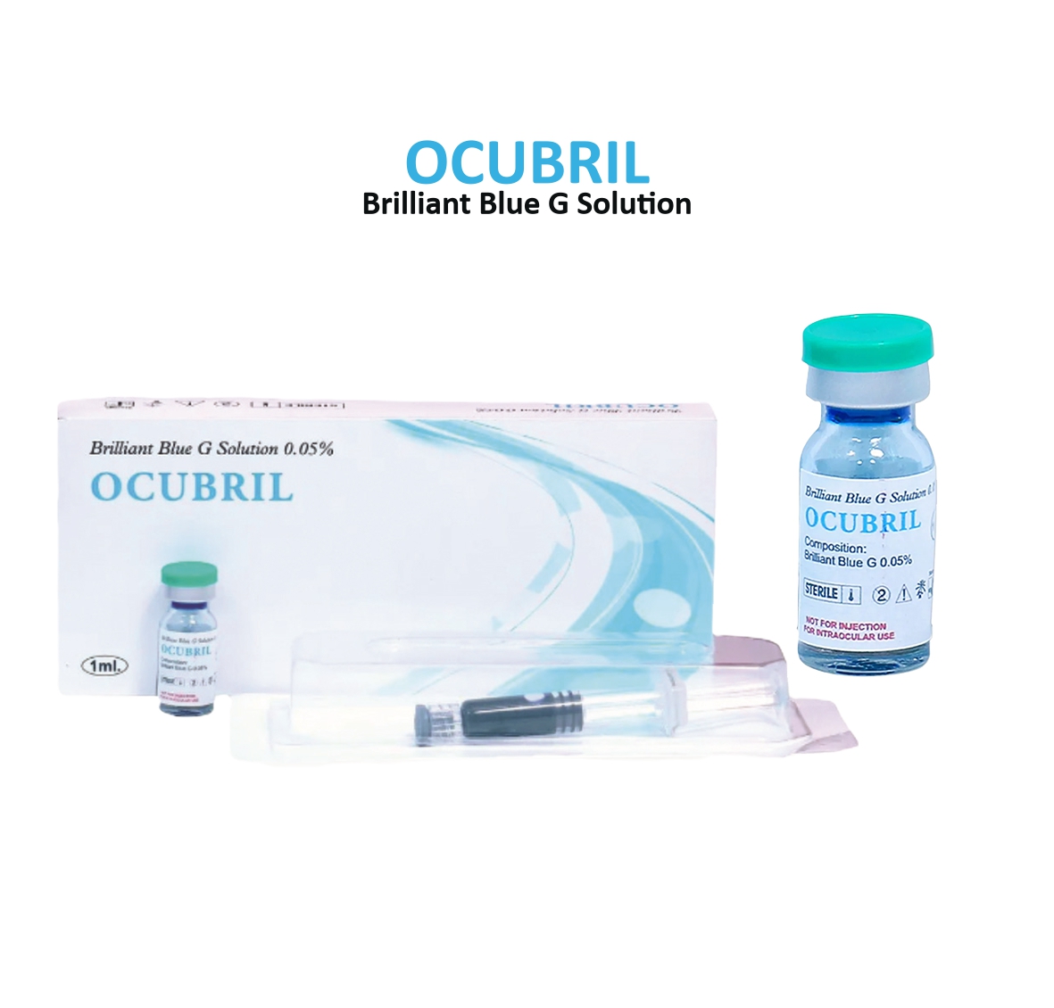 Occubril Briliant Blue G Solution